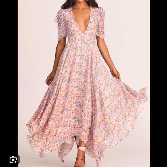 LoveShackFancy Akira Maxi Dress size 6 - Picture 4 of 5